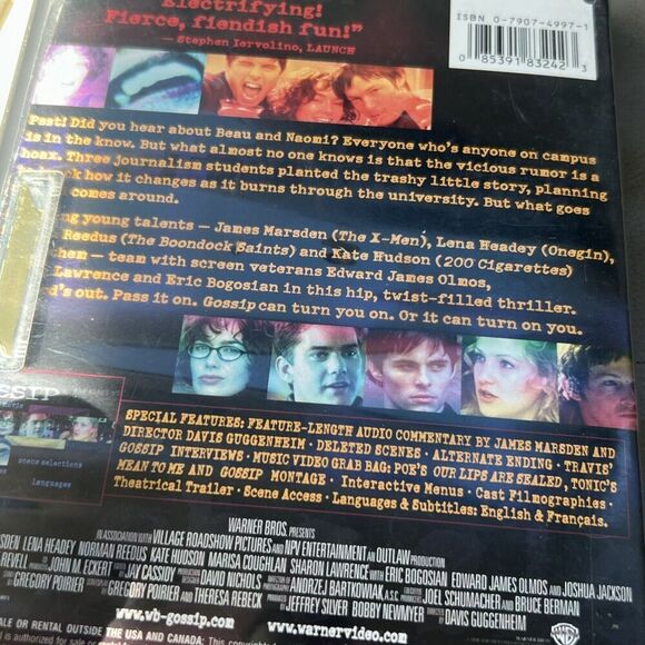 Gossip (DVD, 2000) - Picture 3 of 3